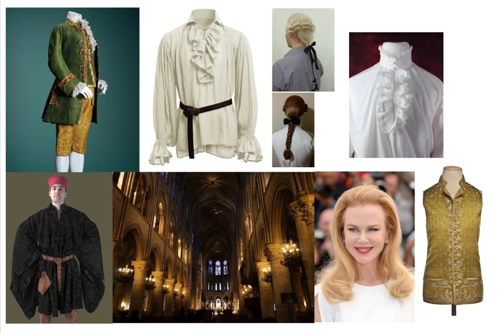mood board for The Vampire Lestat animation
