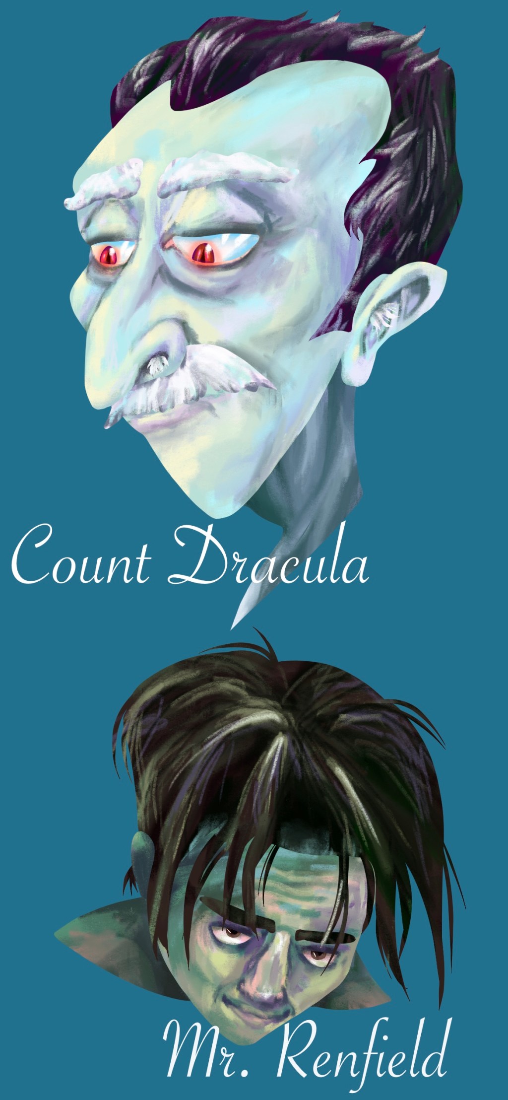 Bram Stoker’s ‘Dracula’ (1897) character&nbsp;explorations